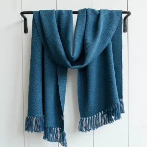 Water Study No.3 Handwoven Alpaca Wrap