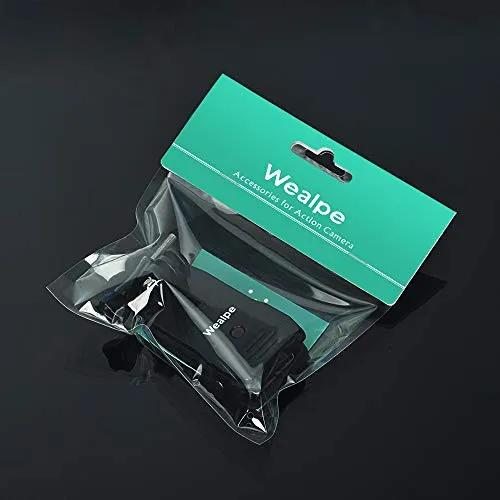 Wealpe Backpack Clip Mount Strap Mount Compatible with GoPro Hero 8, 7, 6, 5, 4, Max, Session, 3 , 3, 2, 1, Fusion, Hero (2018), Xiaomi Yi Cameras