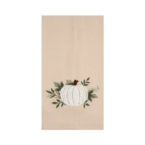 White Pumpkin Botanical Kitchen Kitchen Towel