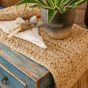 Woven Fique Table Runner