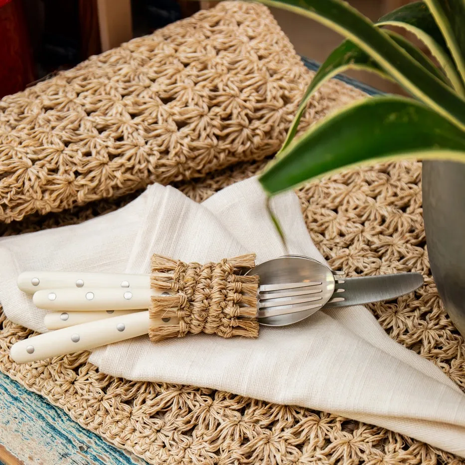 Woven Fique Table Runner