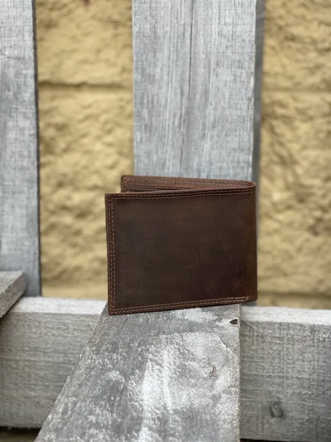 Zep-Pro IWT1FNC-Lab Concho 1/2 Mossy Oak Camo/Brown Bi-fold Wallet