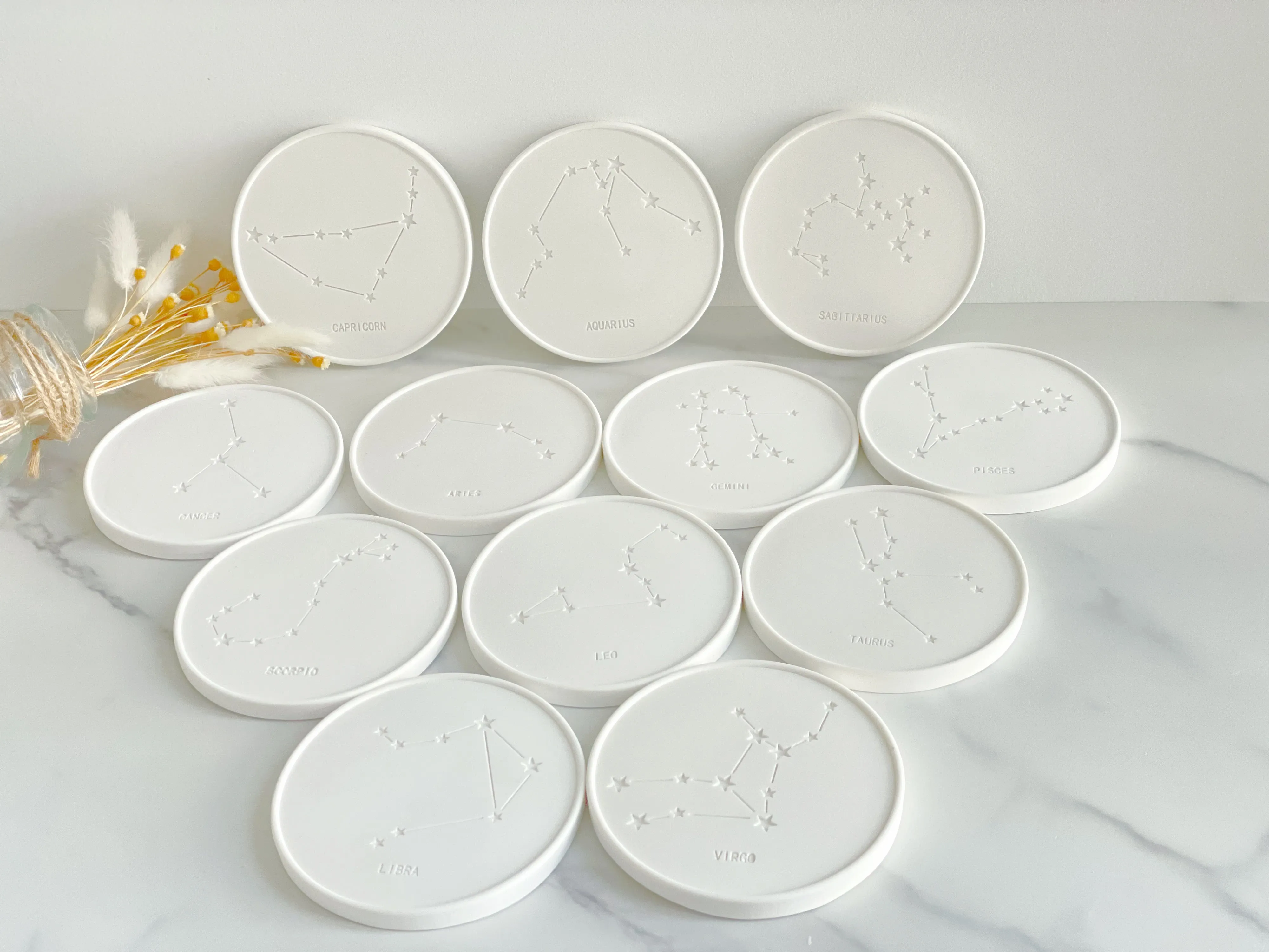Zodiac Sign Coaster
